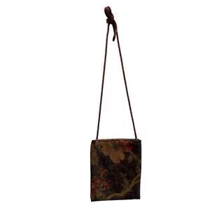Vintage Tapestry Mini Purse 6.5”x8”